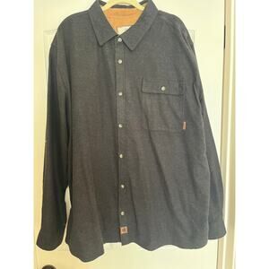 Lot of 2 Legendary Whitetails Buck Camp Flannels 3XL Black Corduroy Big & Tall